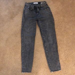 PacSun High Waisted Jean- Black 23
